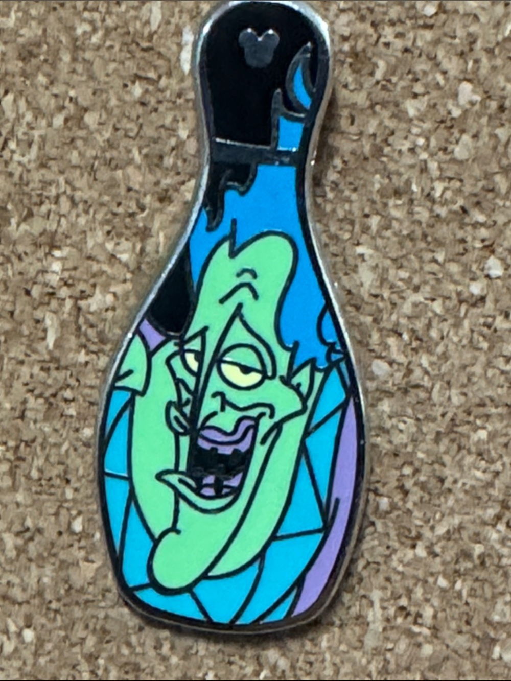 5/$25 Disney Bowling Pin Hercules Hades Pin